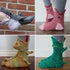 Krokosocko - Gestrickte Krokodilsocken